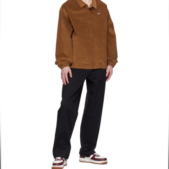 NIKE White & Burgundy Air Force 1 '07 Sneakers NWOT - Picture 8 of 8